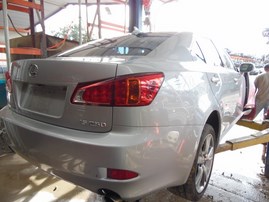 2009 LEXUS IS250 SILVER 2.5L AT Z19462